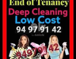 Professional villa & apartment deep cleaning services