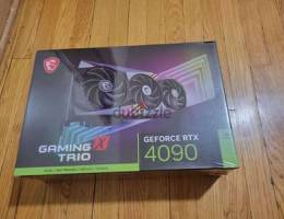 New MSI GeForce RTX 4090 GAMING X TRIO Graphics Card