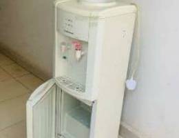 Westpoint water cooler with extra small fridge below