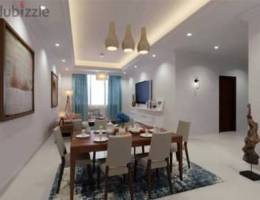 Qurum Heights Owner Direct New Furnished 2BedR 3BahR 133M² Apartments