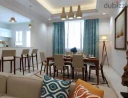 Qurum Heights Owner Direct New Furnished 2BedR 3BahR 133M² Apartments