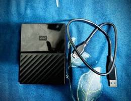 WD Passport External Hard Disk 1TB - هارد ديسك الخارجي WD ١ تيرابايت