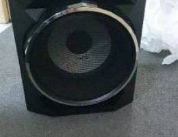 1 speaker and subwoofer. its new.