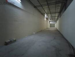 700 SQM store space available for rent in GHALA industrial area