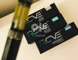 Potent Roove Wui T-HC Vape Carts & Batteries