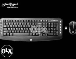 HP wireless keyboard and mouse