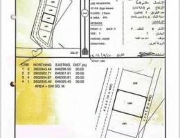 ارض سكنية في مرتفعات العامرات 8/1 موقع ممتاز من الخلف مفتوحة