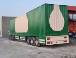 Box trailer 3 axle