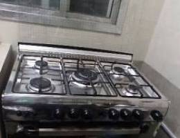 Prolux 5 burner cooking range used in good condition