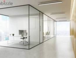 we are doing glass partition and maintenance services
