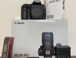 CANON EOS 90D WITH 18-135MM LENS