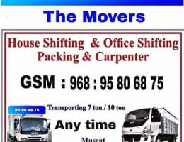 HOUSE  MOVER PACKER
House,Villas'Office shifting