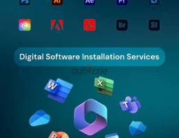 Microsoft Office Suite, Adobe Cloud Suite Installation Services