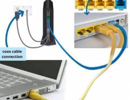Home Internet Service Router Fixing Extend wifi internet Shareing