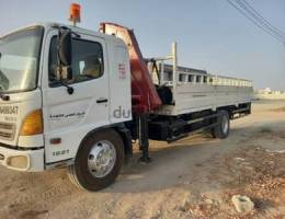 Haib crane truck for sale or rent