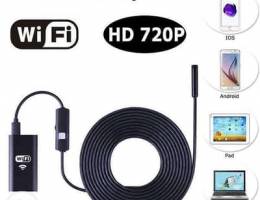 Wifi Endoscope Camera HD720P 8mm lens USB camera Cable Waterproof