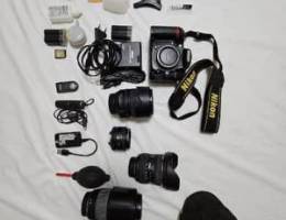 Nikon d7000 DSLR Camera, Lense & Accessories