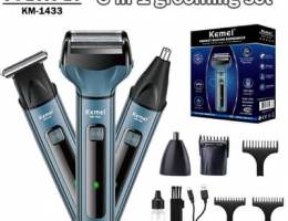 Kemei KM-1433 PERFECT Shaving Experience 3 in 1 Trimmer (NewStock!)