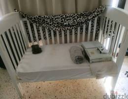 Child crib cum bed