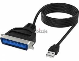 SABRENT USB 2.0 to Parallel Printer Cable (Box Packed)