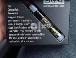 Kinpeng T-H-C Vape Carts and Batteries