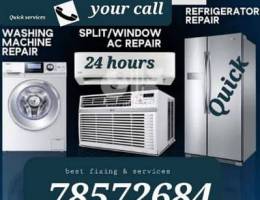 AC FRIDGE WASHING MACHINE SERVICE ND INSTAL