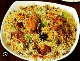 I have chicken and mutton biryani fresh only lunch time free delivery