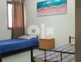 Bedspace in Furnished Room with Attached Toilet for Indian in Ghala