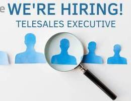 Tele Sales Executive Required