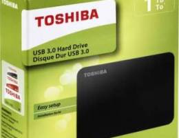 Toshiba Canvio Basics 1 TB 2.5" external hard drive USB 3.2 1st Gen