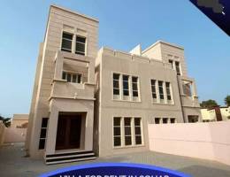 New villa for rent in Al Tarif