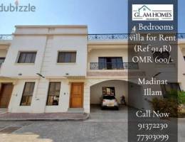 4 Bedrooms Villa for Rent in Madinat Illam REF:914R