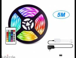 LED Strip Lights Kit 5m With RGB Remote Control ||NEW||