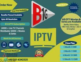 14k+ Tv Channels 190k+ VOD +923216342325