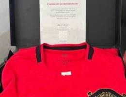 Manchester United signed jersey
