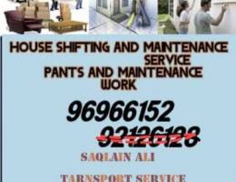 HOUSE SHIFTING AND MAINTENANCE SERVICE