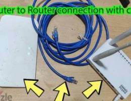 Complete Wifi Internet Shareing solution Extend wifi & service