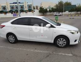 Car For Sale - Yaris - white -2014 Excellant condition