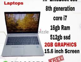 2GB GRAPHCS 8th GENERATION CORE I7 16GB RAM 512GB SSD 15-6 INCH SCREEN