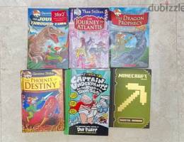 6 children books (hard bound books)/colourful picture books