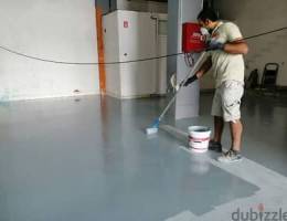 flooring epoxy and all kind paint work we do