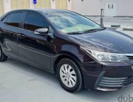 Corolla 2017 , oman agency , 1.6 cc