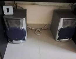JVC speakers with audio reciever