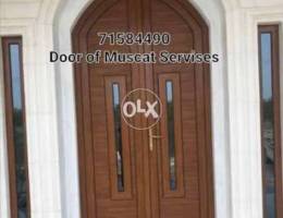 Wooden special UPVC Door