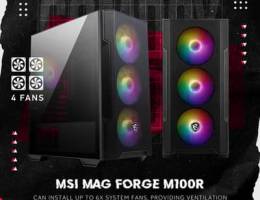 Msi Mag Forge M100R Gaming Case - كيس جيمينج من ام اس اي !