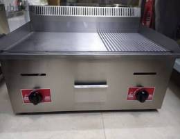 gas and electric burger grill