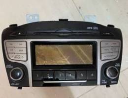 Hyundai Tucson music system with mp3 cd player