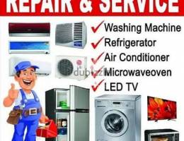 full automatic washing machine repair AC  plumber electric electrician