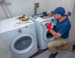 full automatic washing machine repair AC  plumber electric electrician