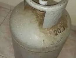 Empty gas cylinder